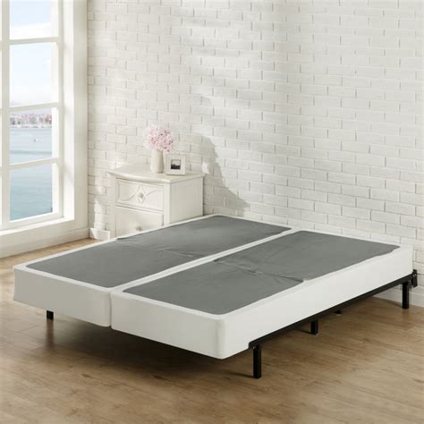 twin foldable metal box spring|Rodrigues 9'' Split Folding Metal Box Spring .